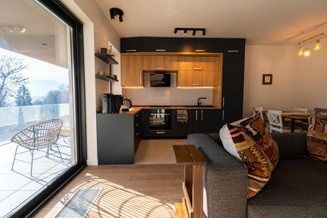 Mirador Bohemian Apt With Views Over Old Town And Tampa Mountain, Near Poiana Brașov Exterior foto